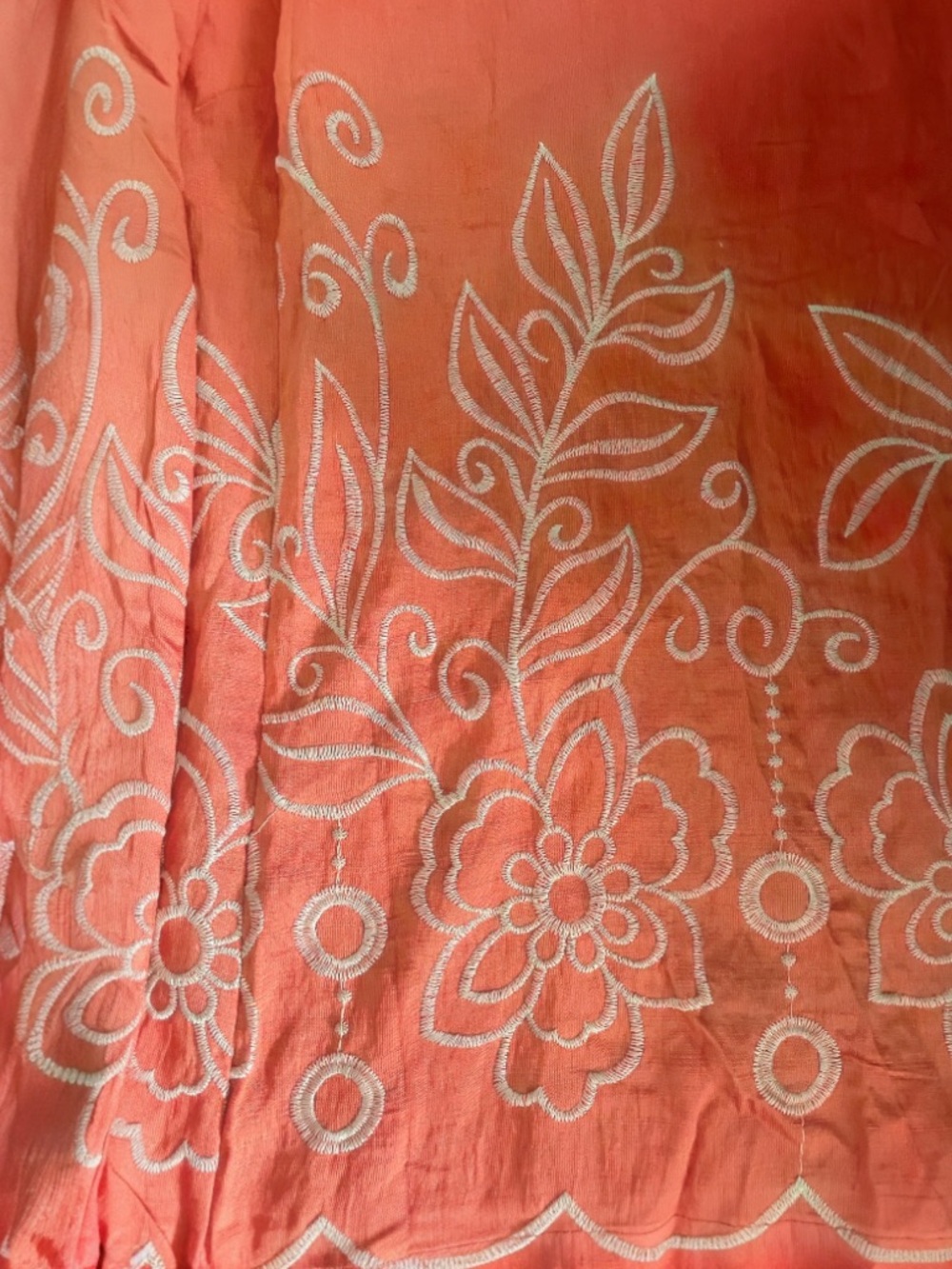 Fancy Fashion Ilara Floral Print Linen Blend Wide Leg Palazzo Pants - Picture 6 of 8